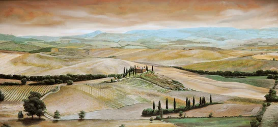 Belvédère, Toscane, 2001